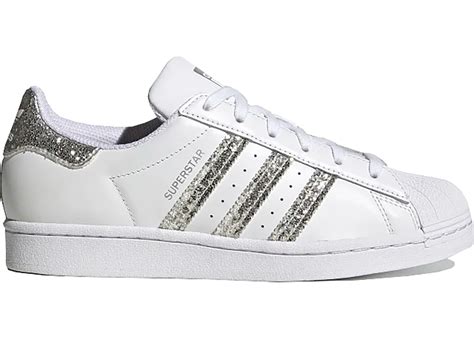 adidas met glitters|adidas Superstar White Silver Glitter (Women's) .